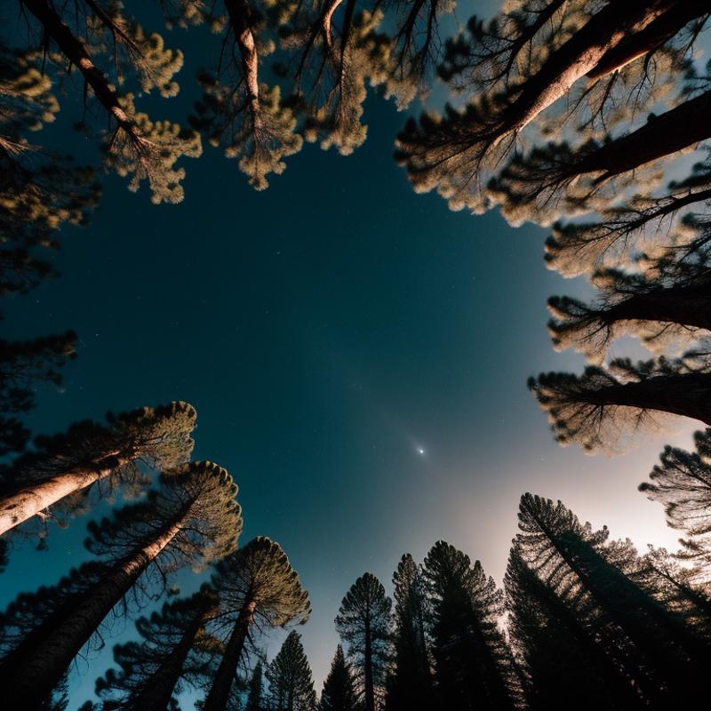 04223-4224229019-looking up surrounded by a circle of neon glowing pine trees, forest scenery _lora_comingto_0.5_ coming to.png